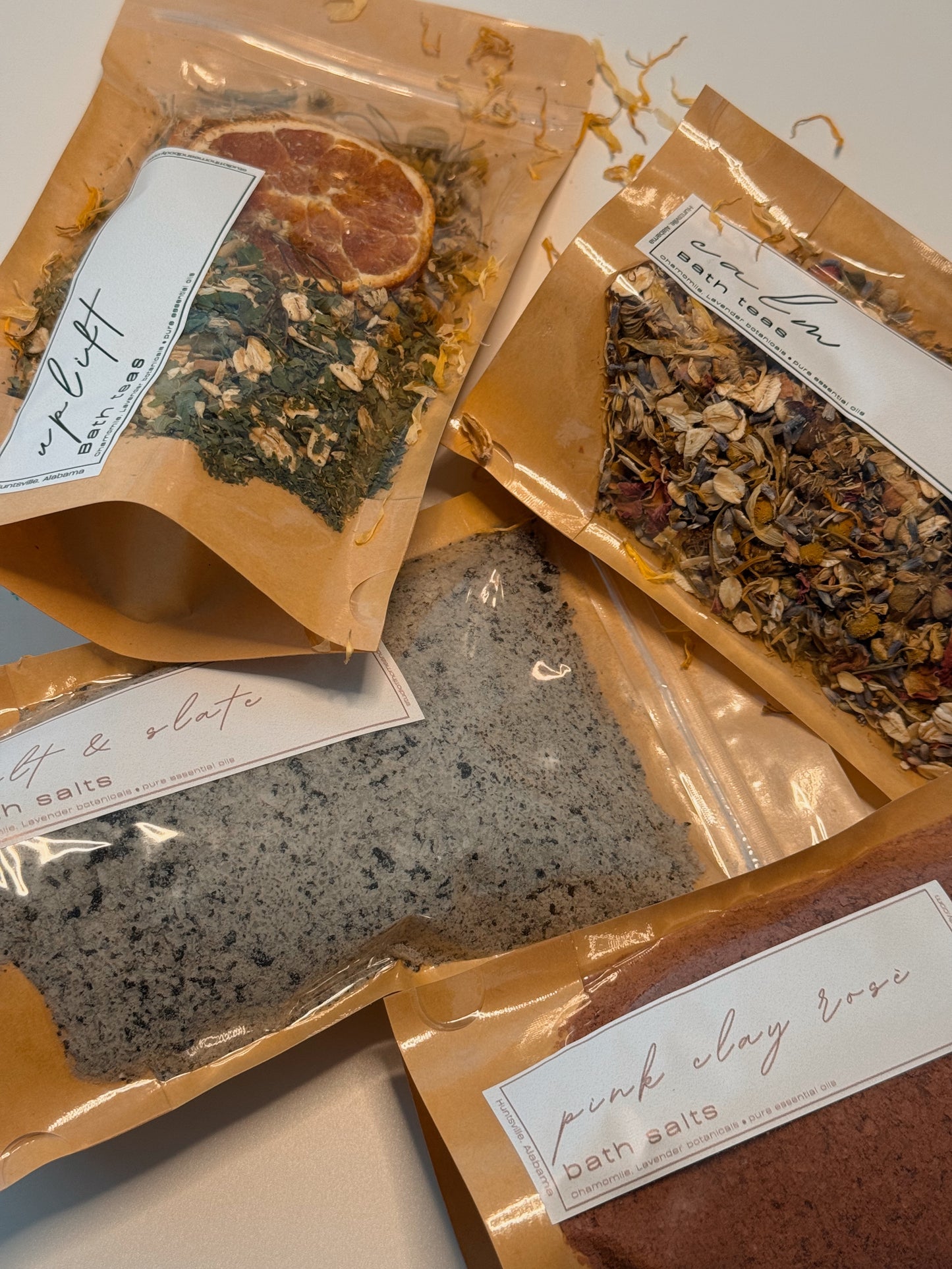 Pink Clay Rose Mineral Soak | Rose Clay + Sea Mineral Bath