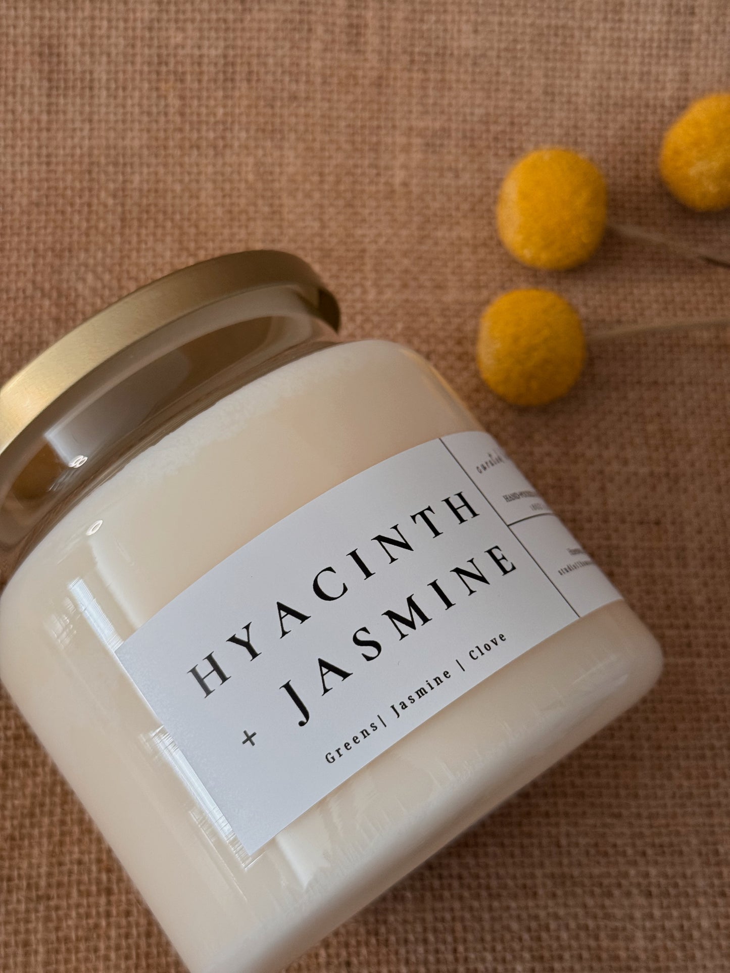 Hyacinth + Jasmine wax melt | The Spring Collection