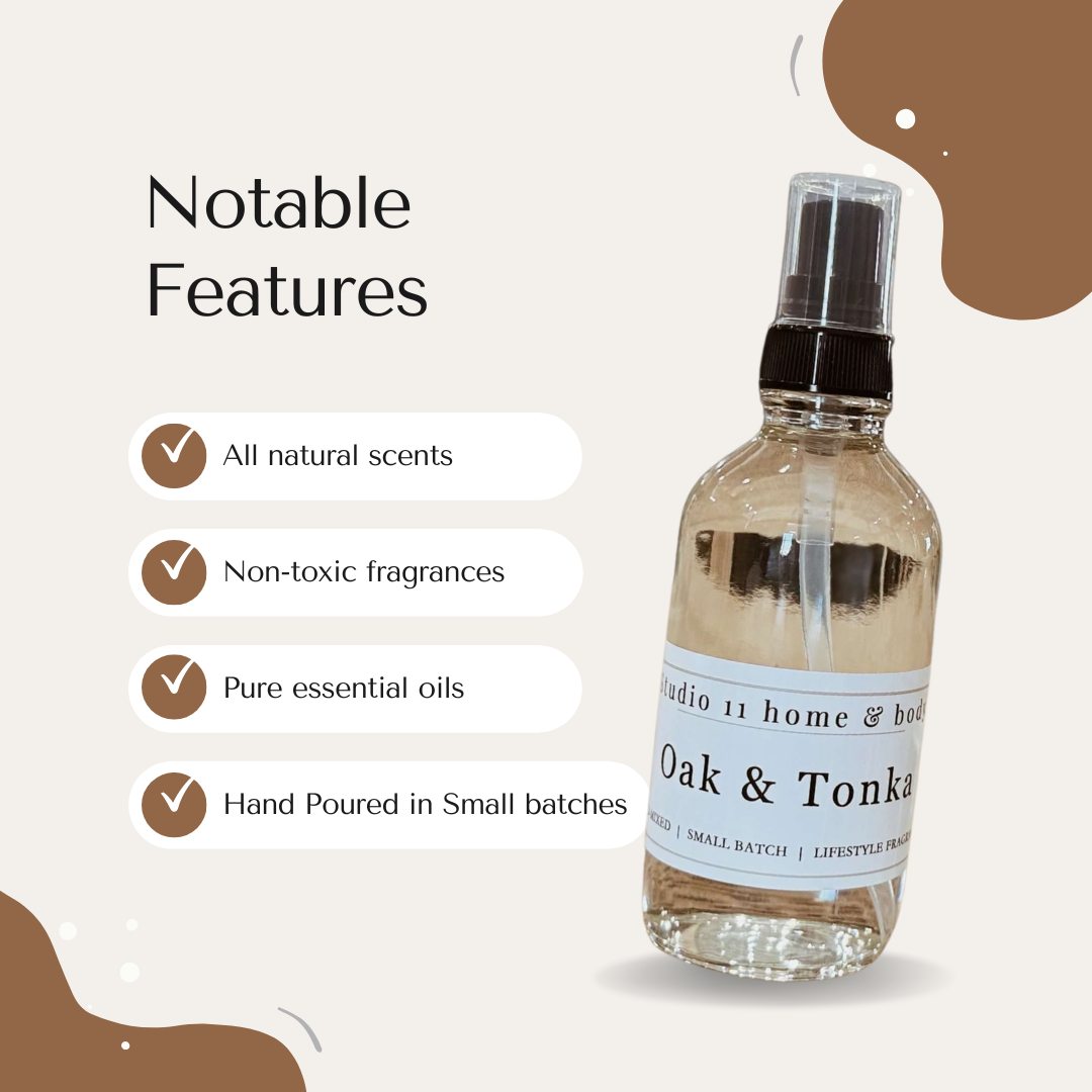 Persimmon + Palmarosa Room Spray