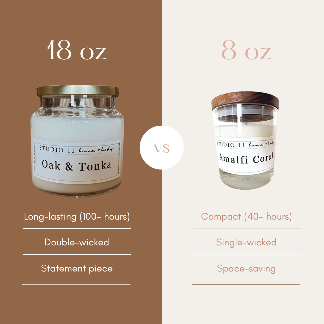 White sage + Lavender Soy Candle