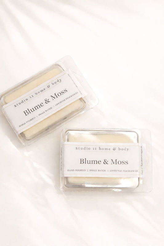 Blume & Moss Wax Melts – Rose & Santal Home Fragrance | 3 oz
