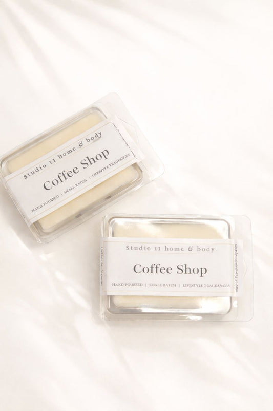 Coffee Shop is a warm, comforting fragrance inspired by the familiar aroma of freshly brewed coffee. Rich coffee notes lead the scent, balanced with soft cream and subtle sweetness for a cozy, inviting finish. The fragrance feels welcoming and smooth—never overly sweet or artificial.