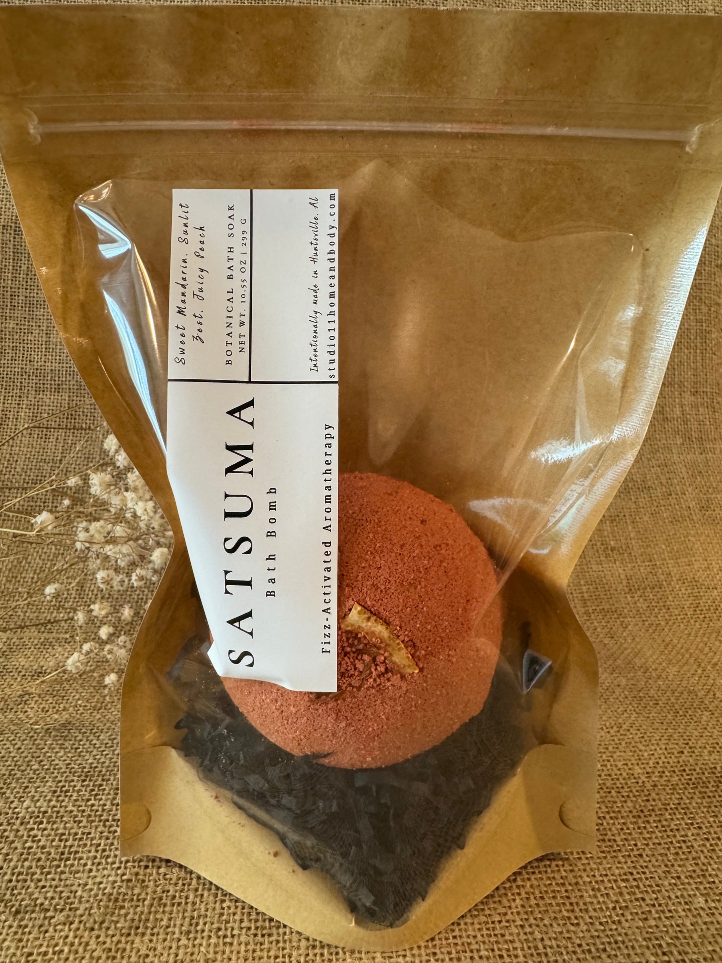 Satsuma Bath Bomb XL