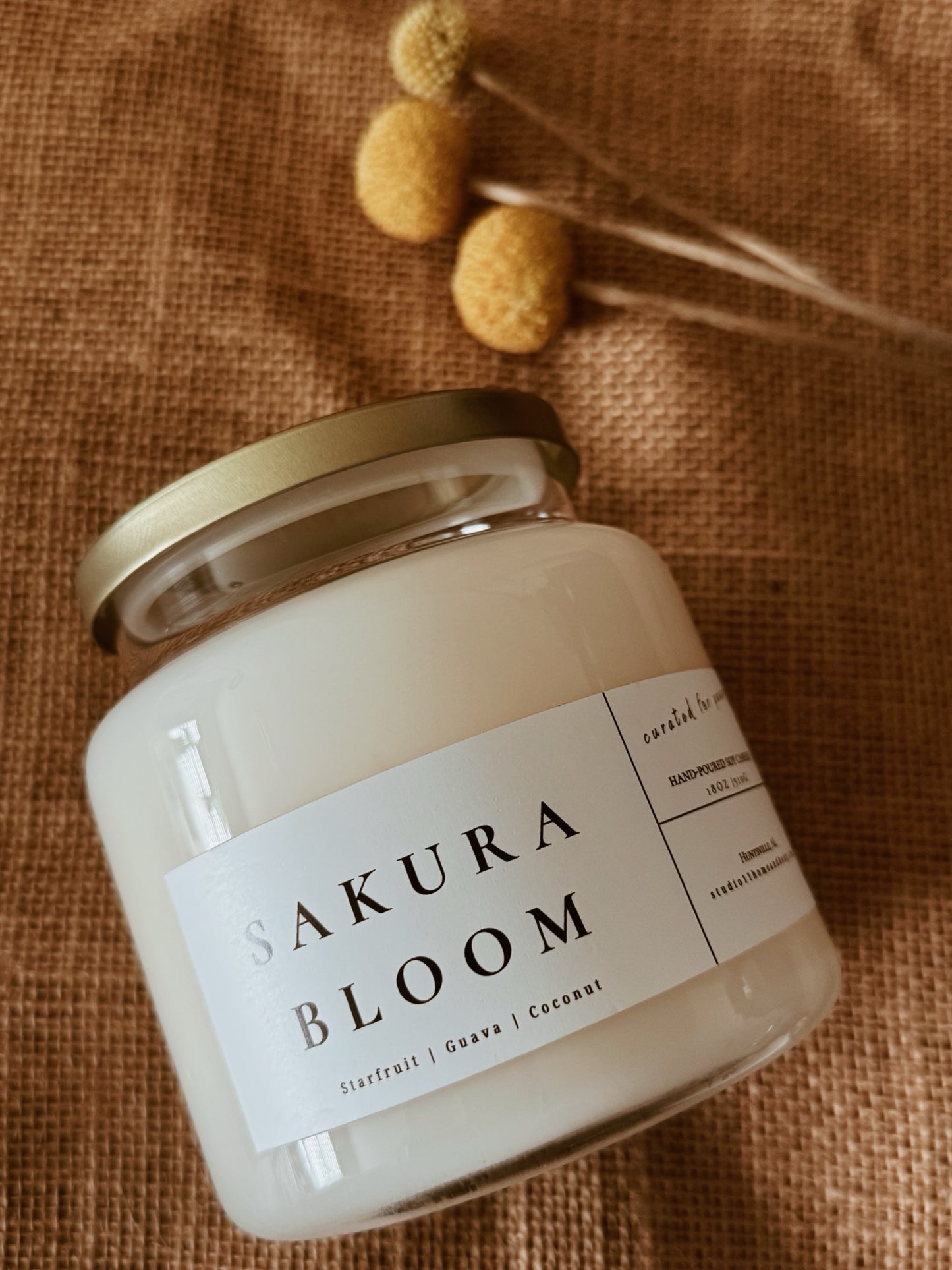 Sakura Bloom 18oz Soy candle