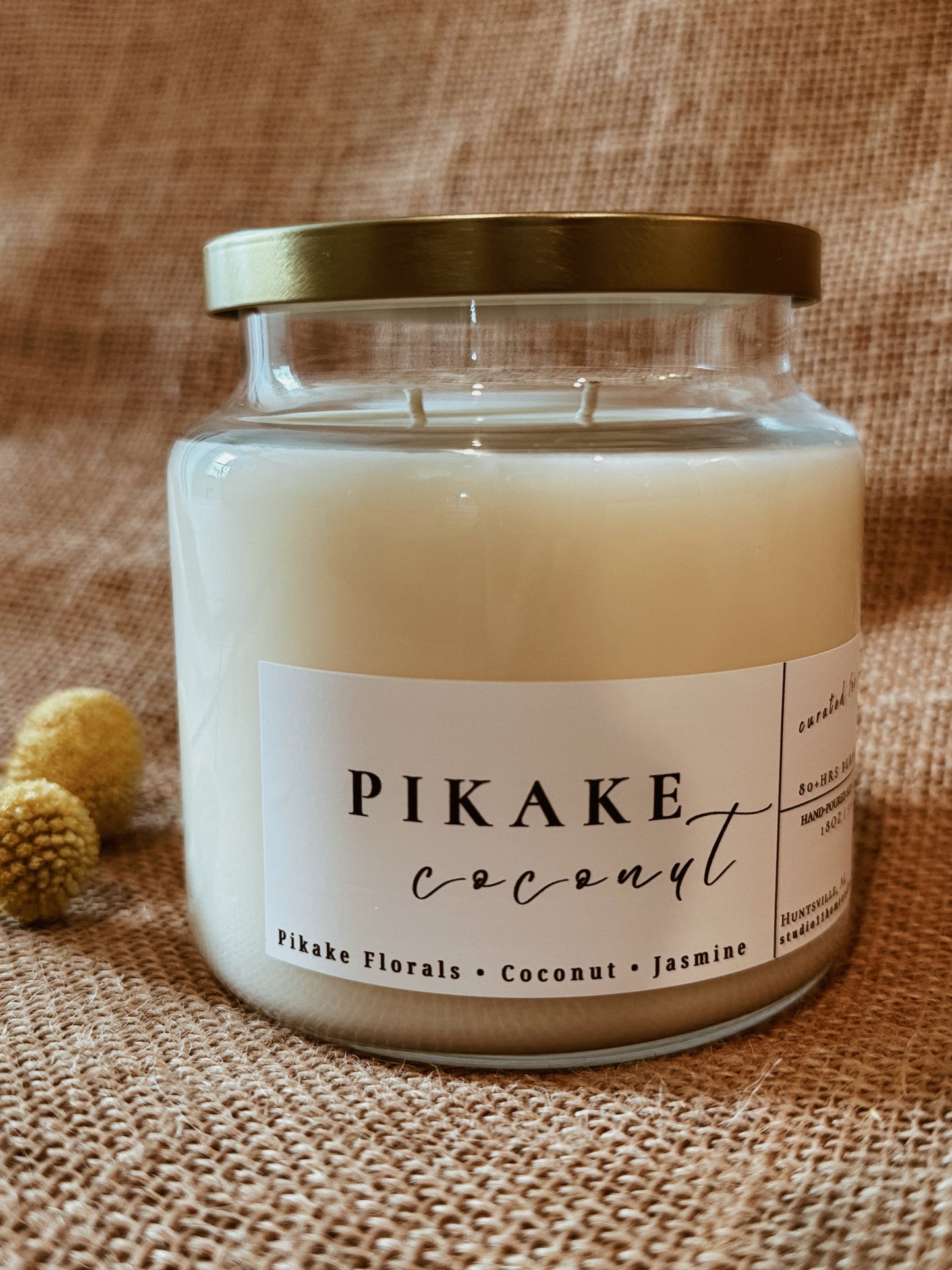 Pikake Coconut | 18 oz soy candle