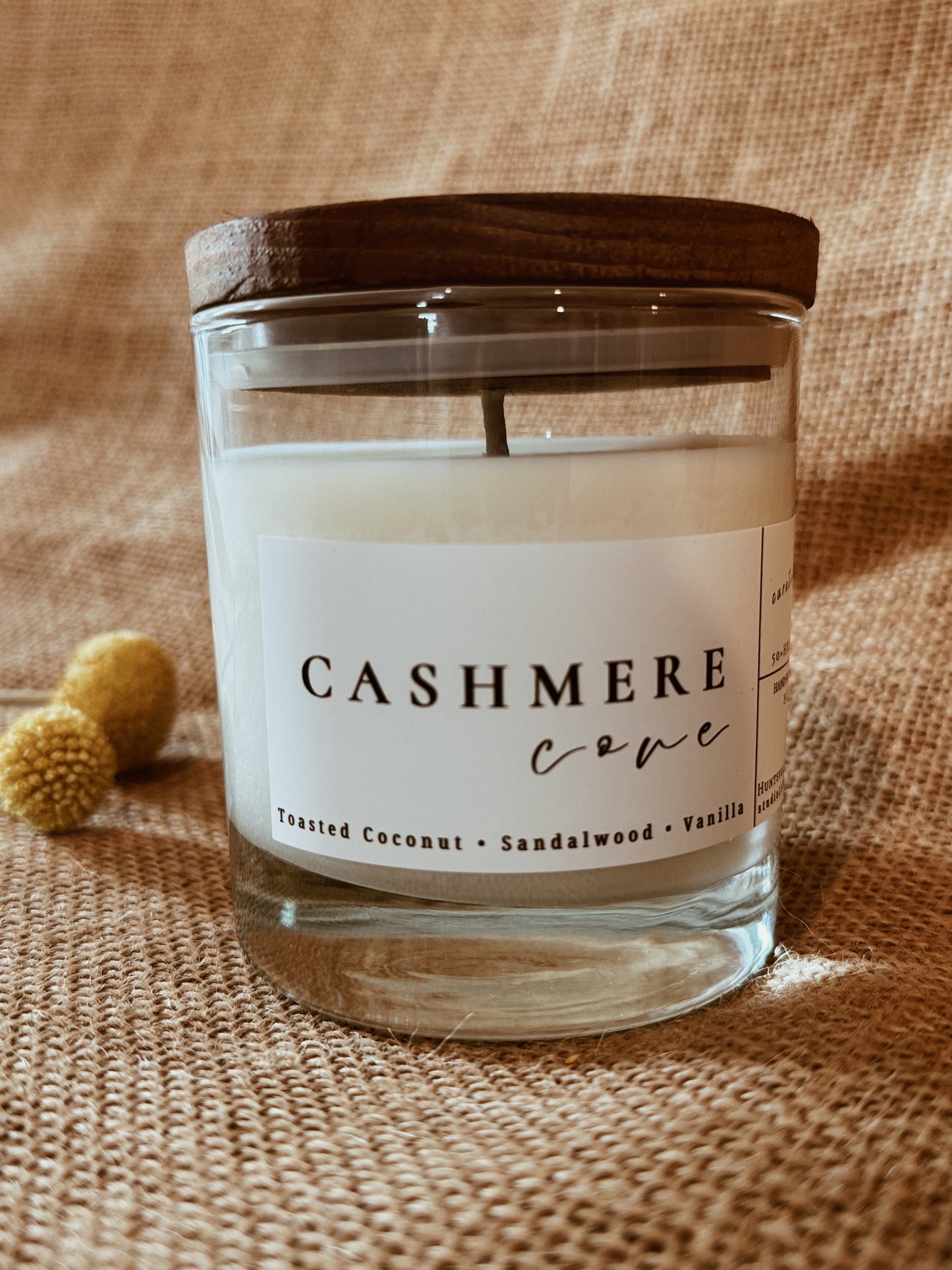 Cashmere cove | 8 oz soy candle