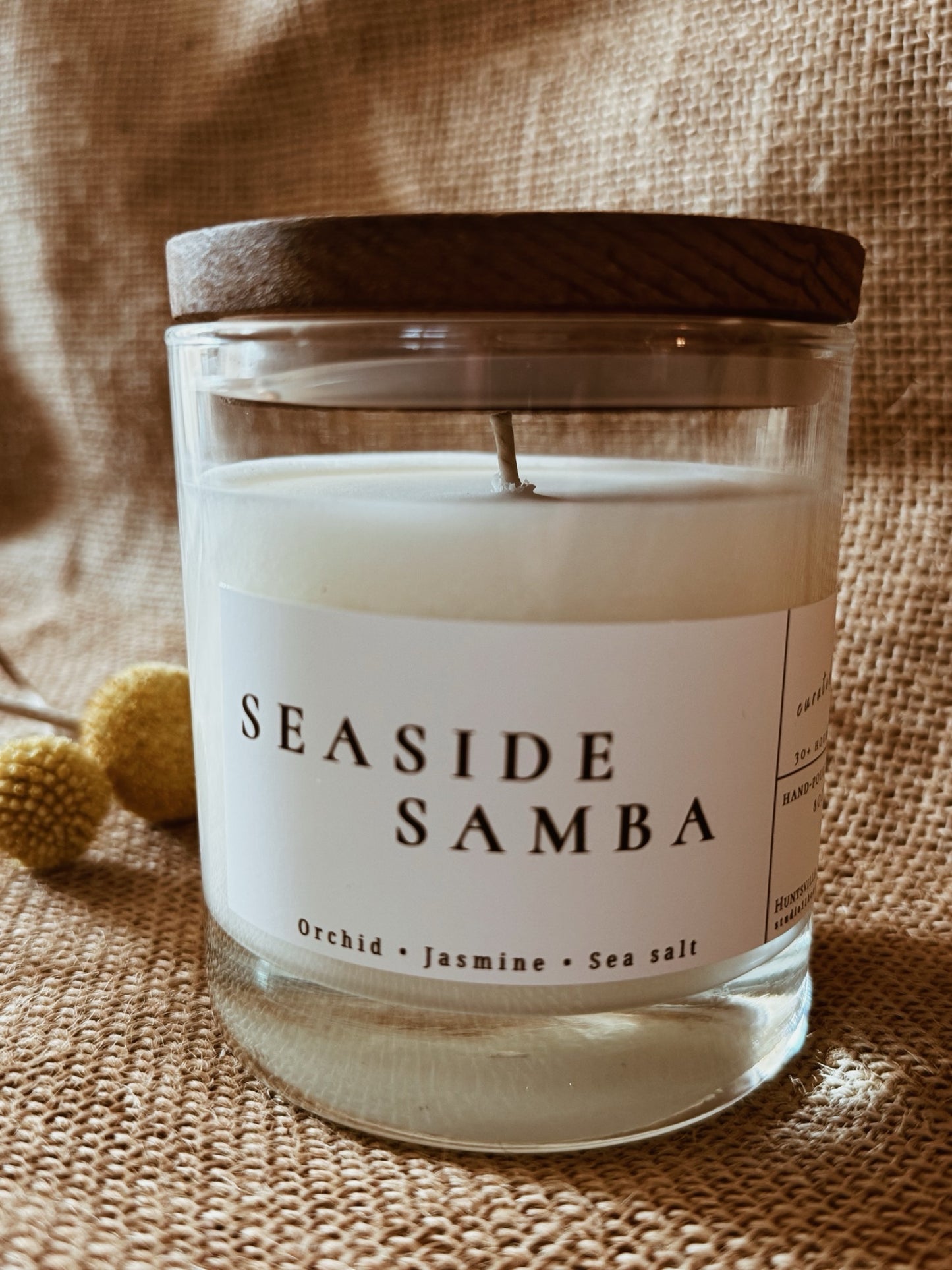Seaside Samba 18oz soy candle