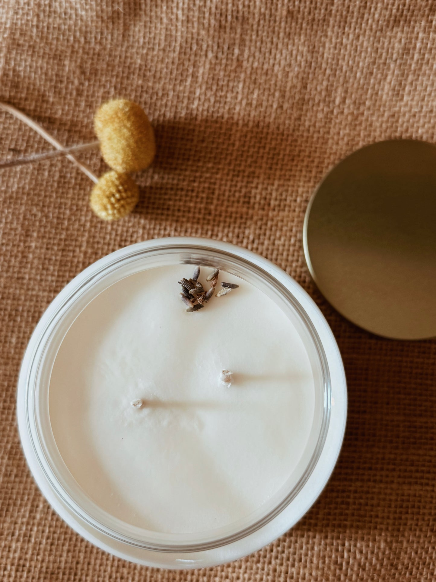 White sage + Lavender Soy Candle
