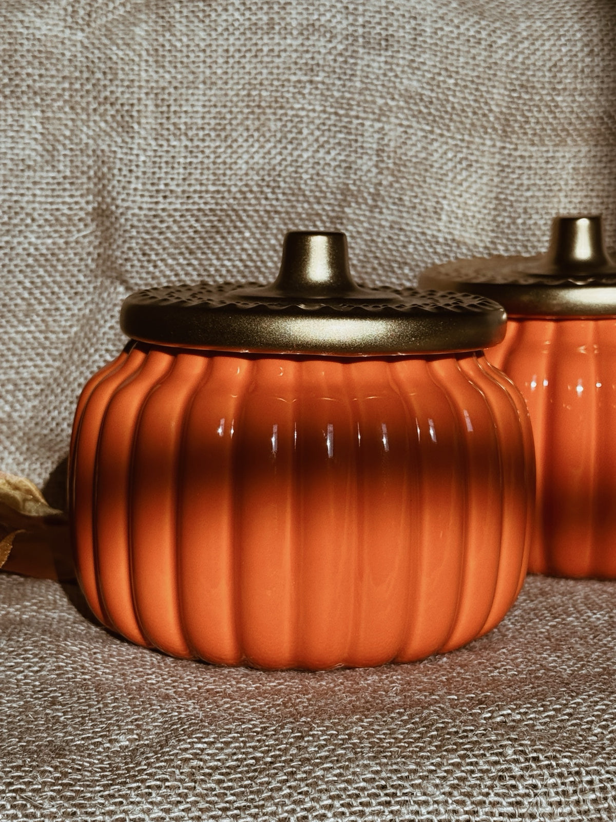 Ceramic decorative pumpkin | Pumpkin Orange | Cashmere pumpkin fragrance