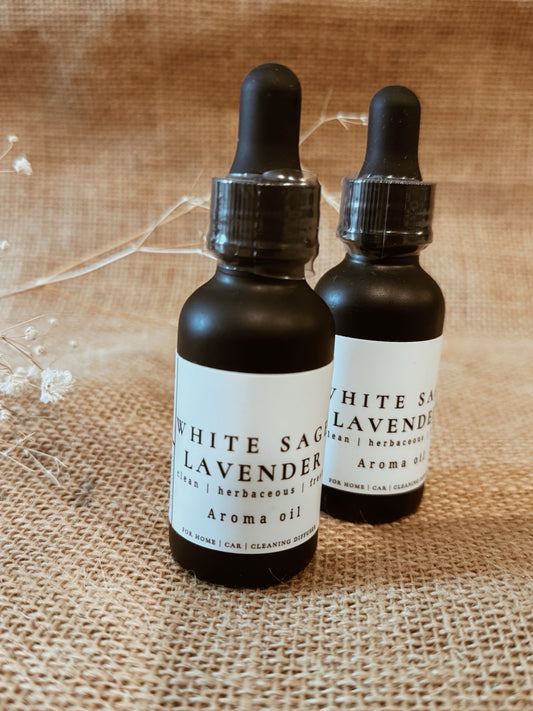 Aroma oil | White sage & Lavender