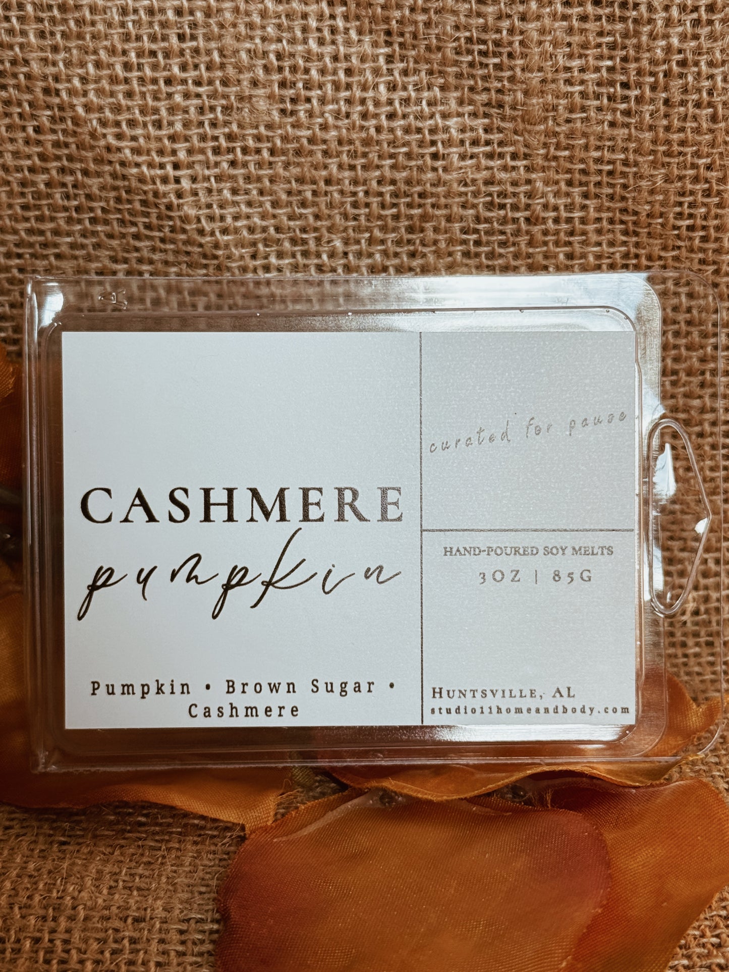 Cashmere Pumpkin | 3 oz soy melt