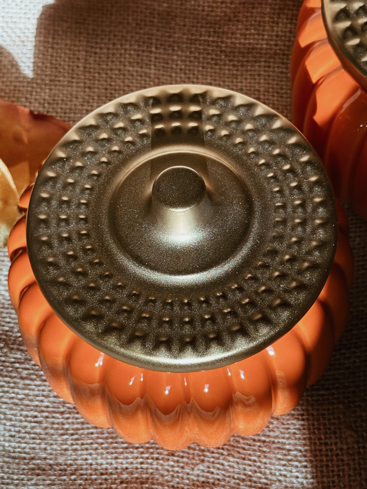 Ceramic decorative pumpkin | Pumpkin Orange | Cashmere pumpkin fragrance