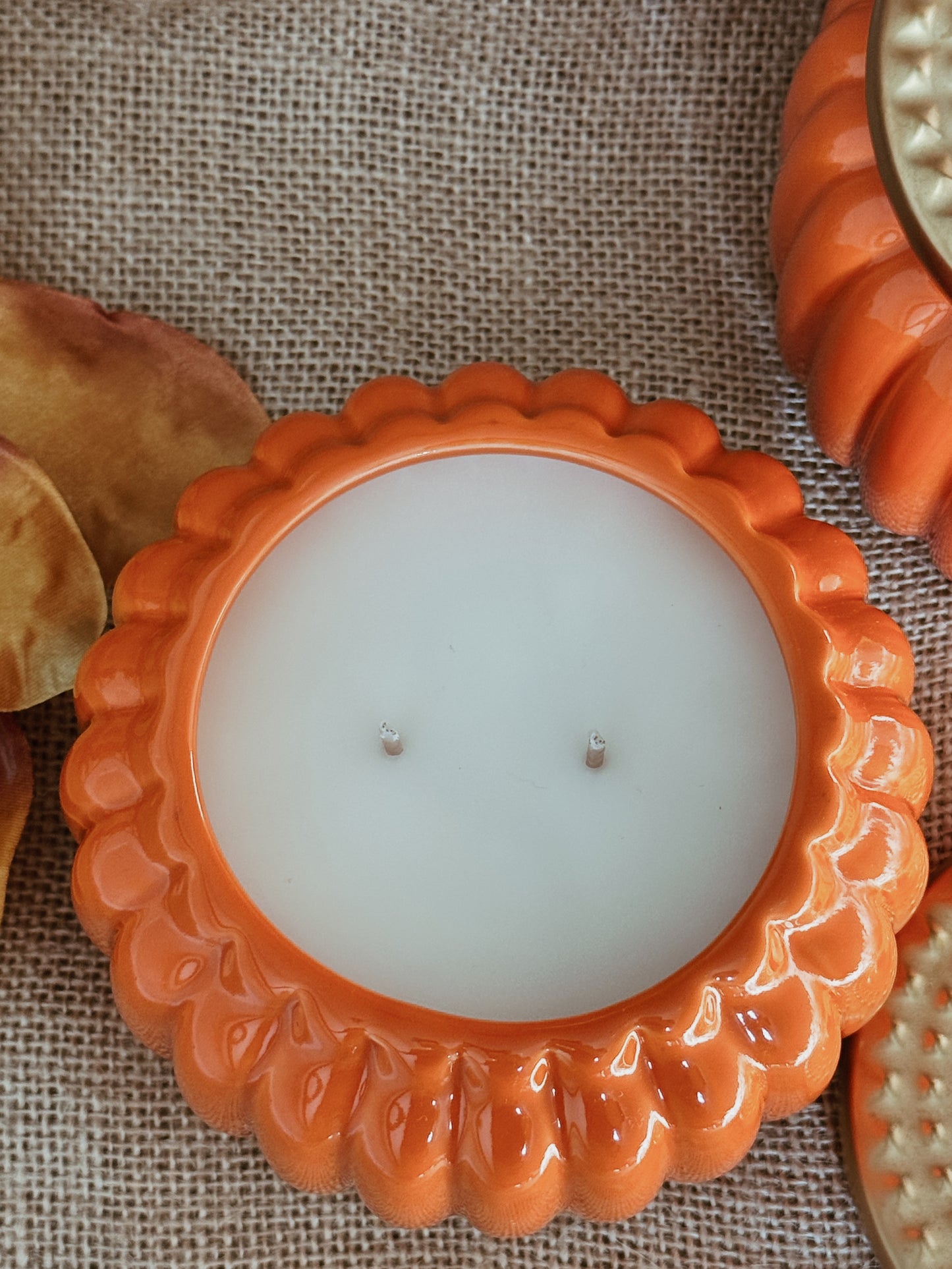 Ceramic decorative pumpkin | Pumpkin Orange | Cashmere pumpkin fragrance