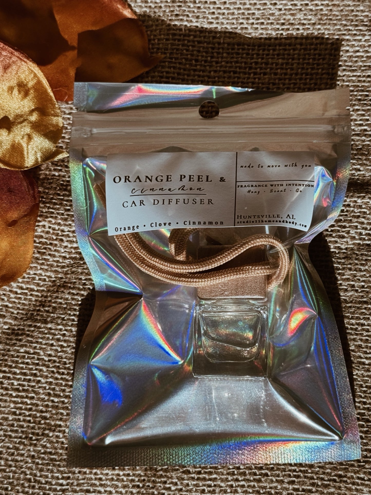 Orange Peel & cinnamon | car diffuser