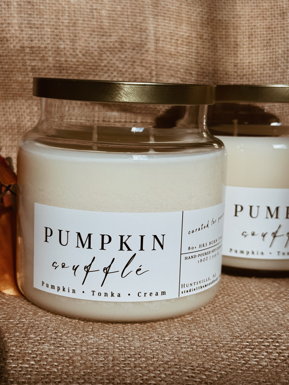 Pumpkin soufflé | 18 oz. soy candle
