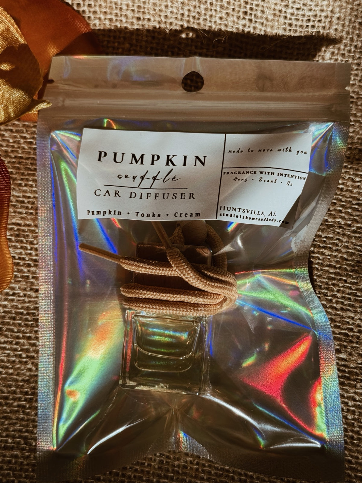 Pumpkin soufflé | car diffuser