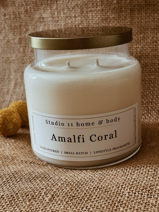 Amalfi Coral Candle