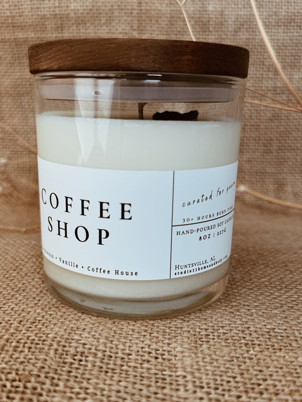 Coffee Shop | 8 oz soy candle
