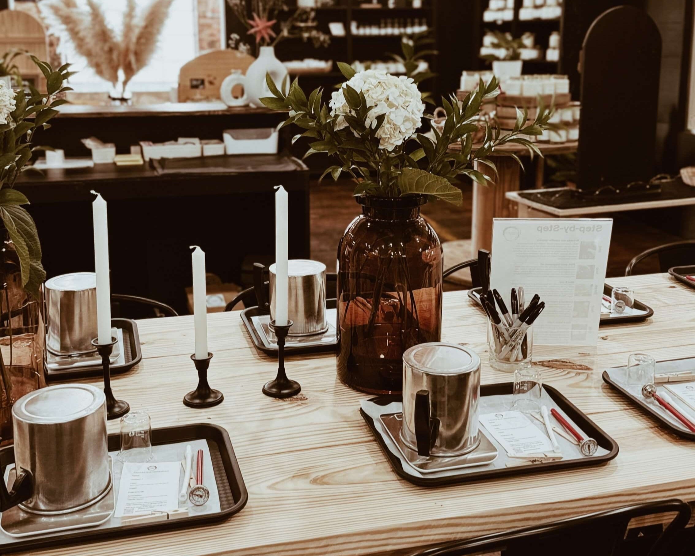 Make your own candle at Studio 11 Home and Body Huntsville AL