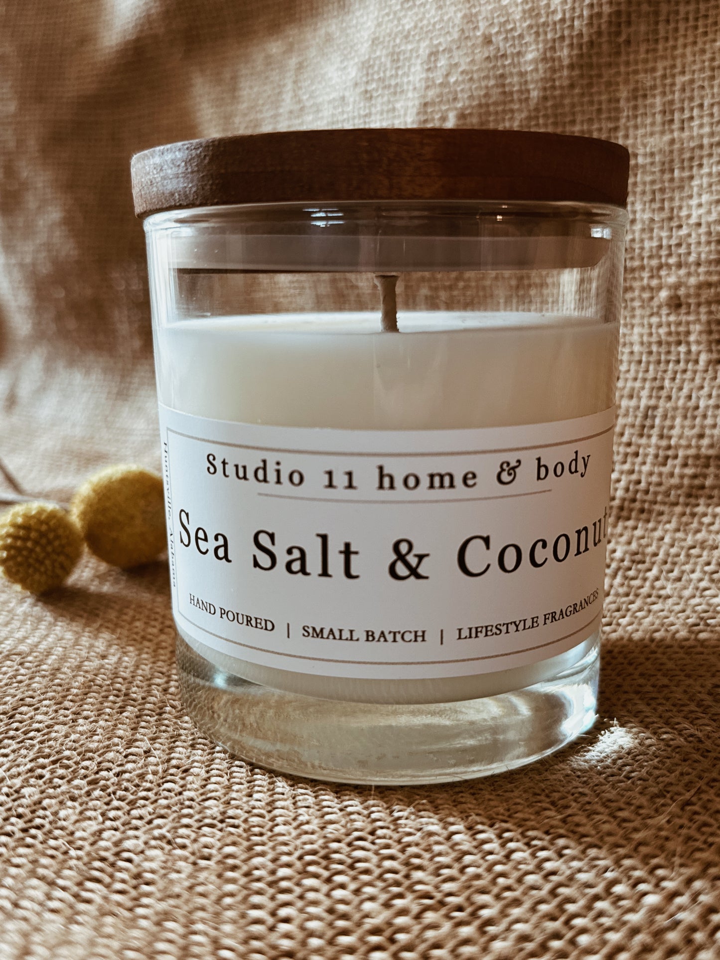 Seasalt & Coconut | 8oz soy candle