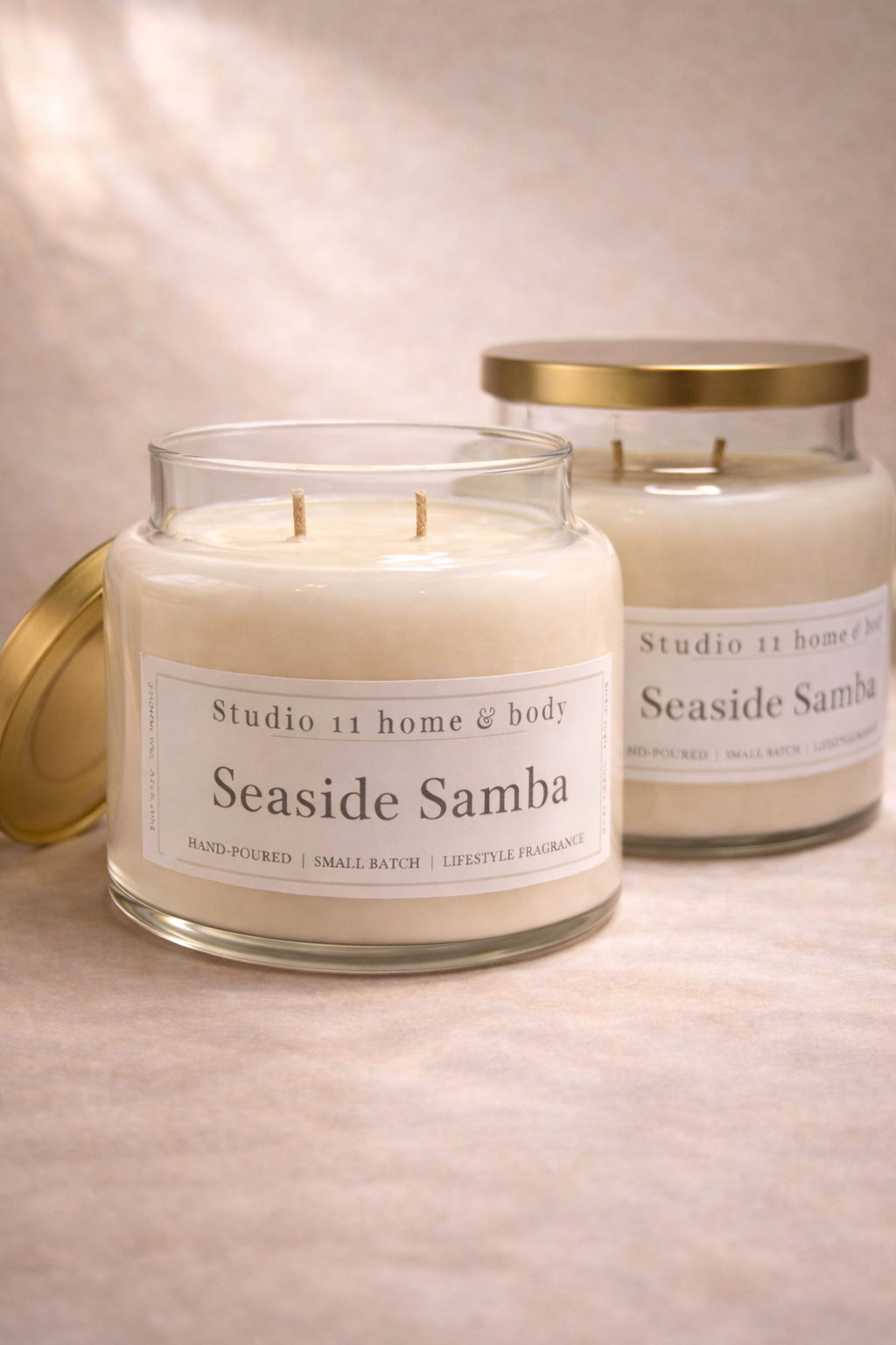 Seaside Samba 18oz soy candle