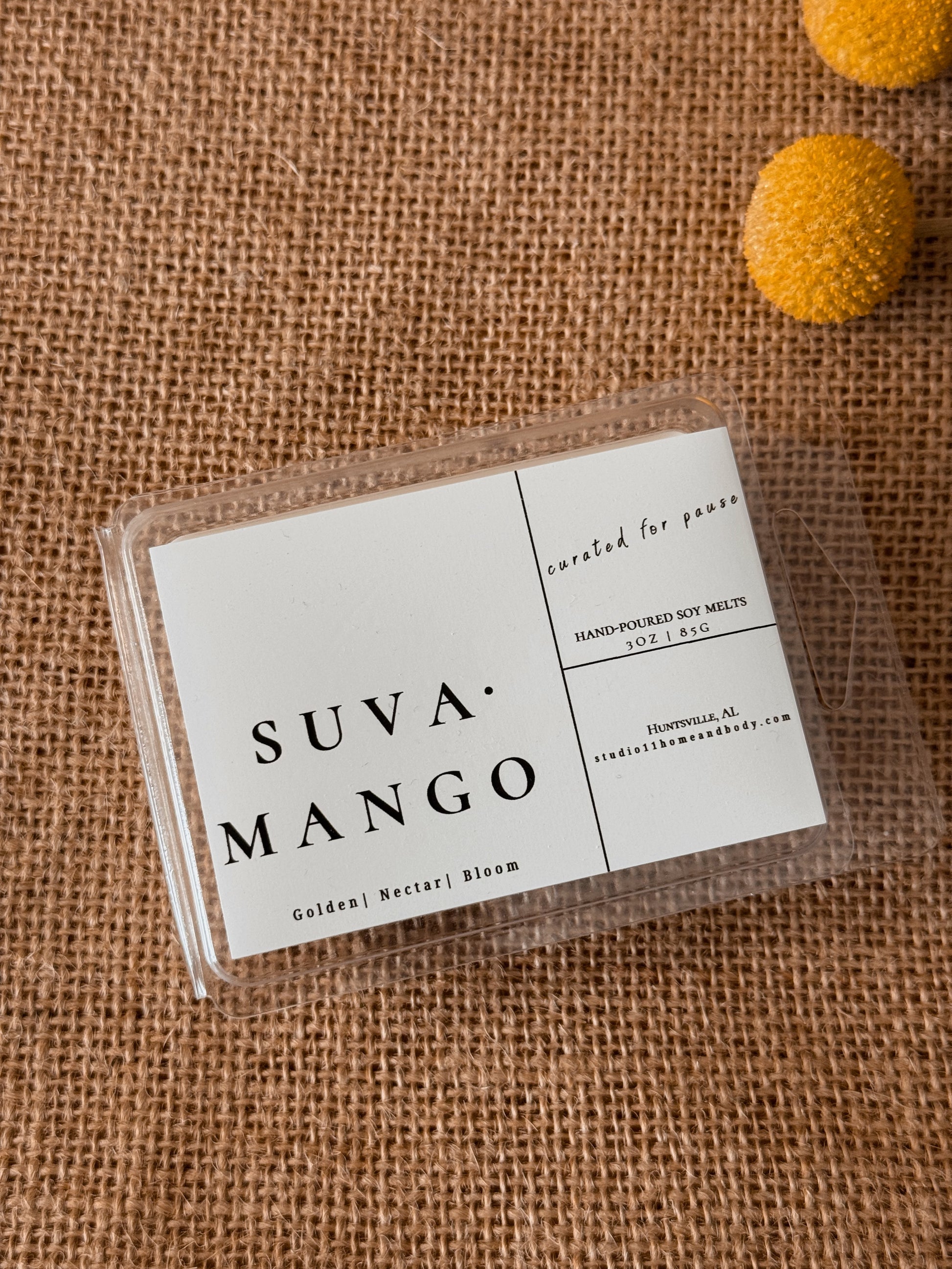 Golden Nectar • Bloom

Bring a soft tropical warmth into your space with Suva Mango, a luminous spring candle inspired by sunlit island breezes and fresh coastal air. This scent blends bright tropical fruit with delicate florals and soft aquatic notes, creating a fragrance that feels both uplifting and beautifully serene.
