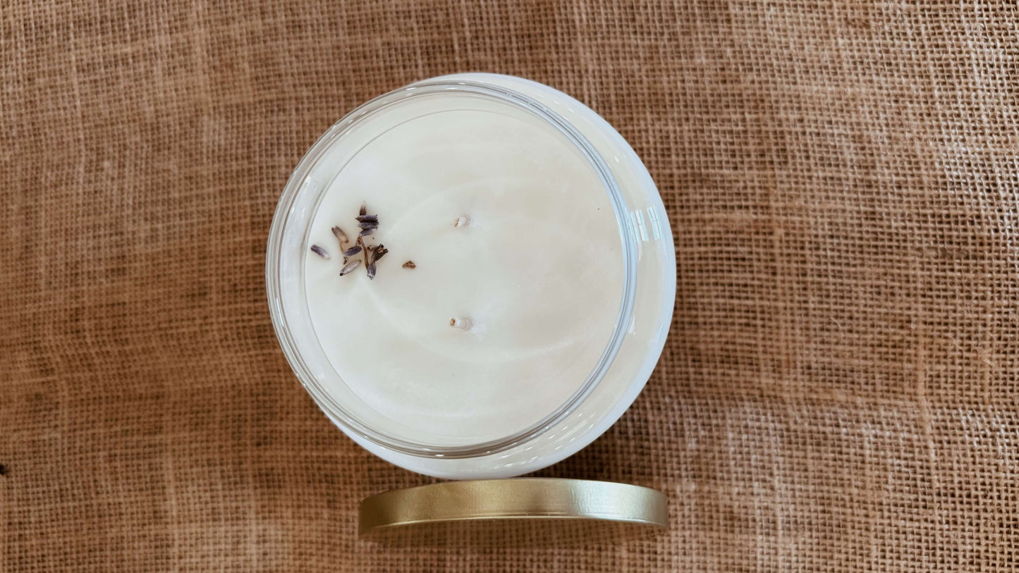 White sage + Lavender Soy Candle