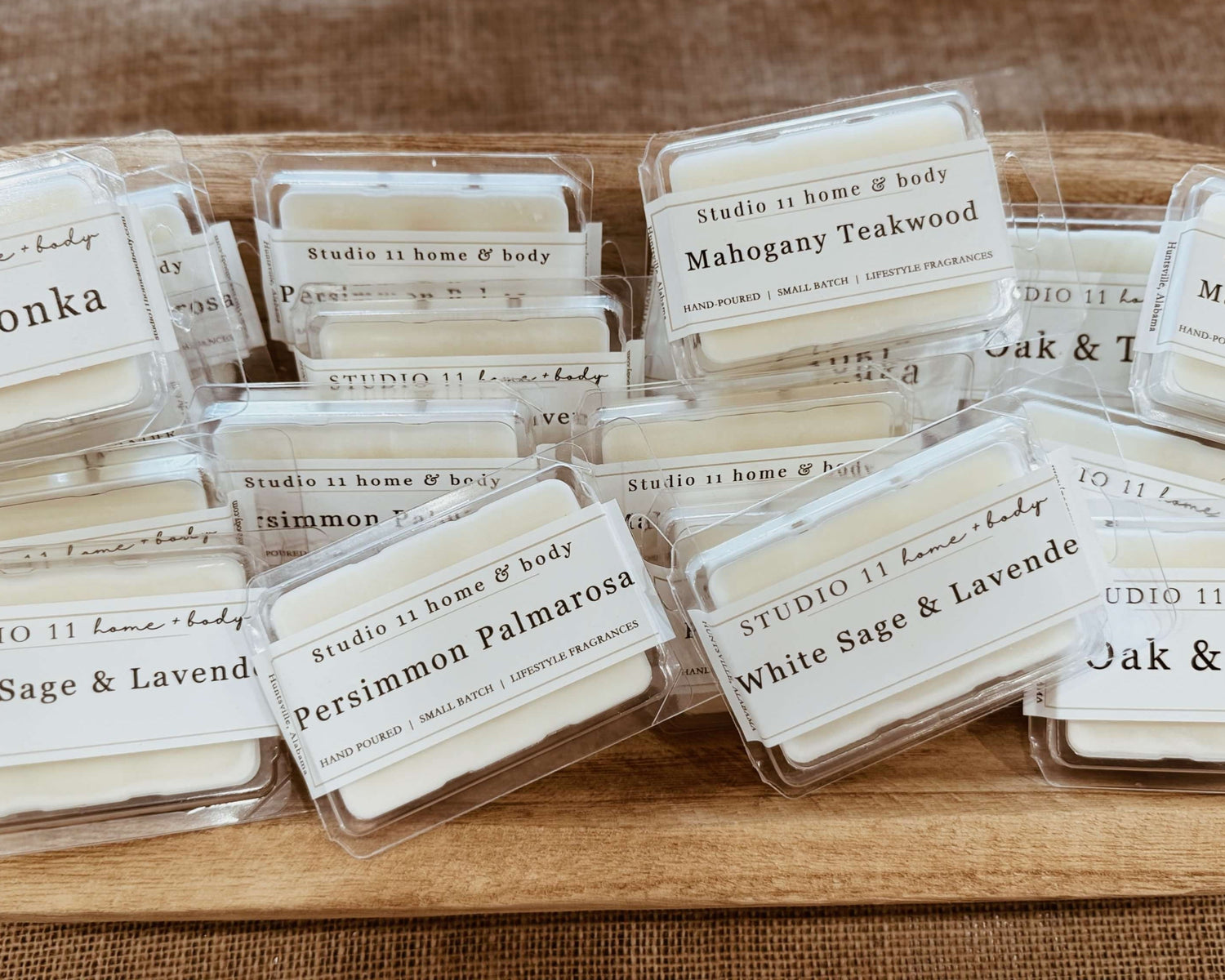 Soy Wax Melts from Studio 11 Home and Body Huntsville AL